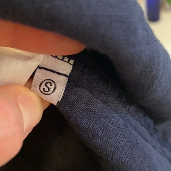 Fresh Laundry Botique brand Linen Navy Dress - Picture 6 of 6